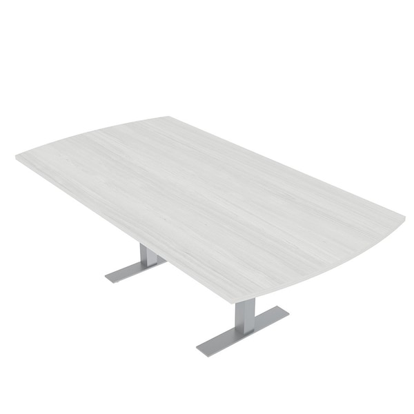45.25 in W, 71.5 in L, 29 in H, Engineered Wood Top, White